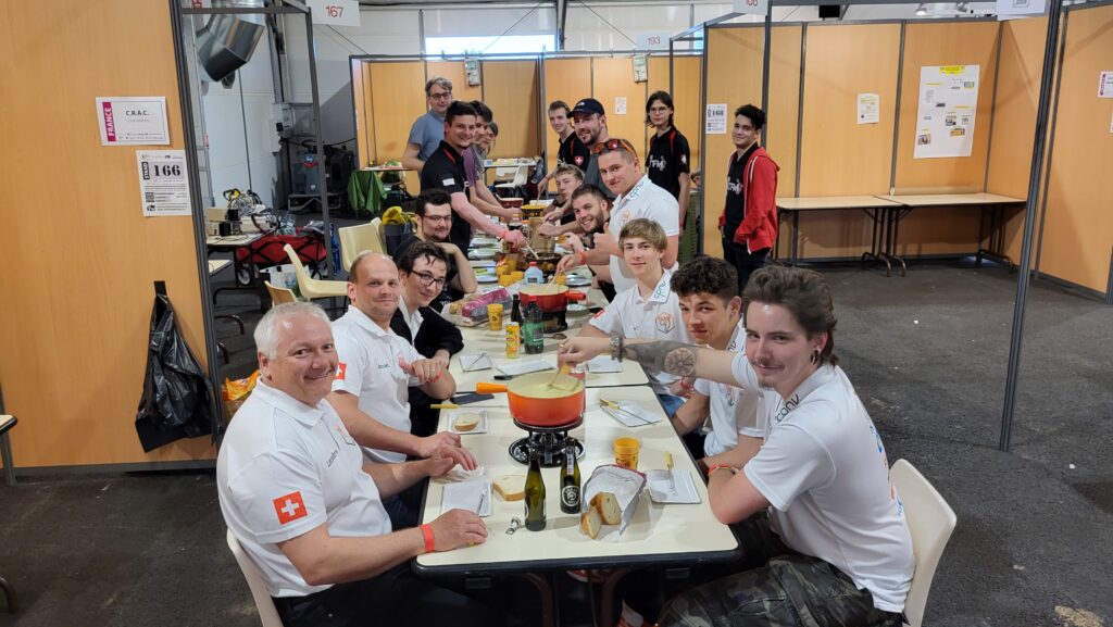 Fondue avec la Team Auto